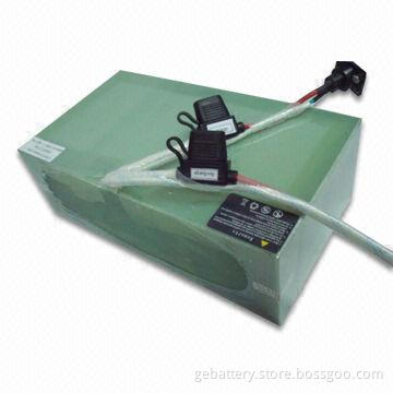 LiFePO4 Battery Pack with 24V Nominal Voltage and 20Ah Capacity, Wrapped with Epoxy Board